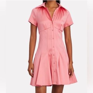 Brandon Maxwell Pink Cotton Dress - NWT